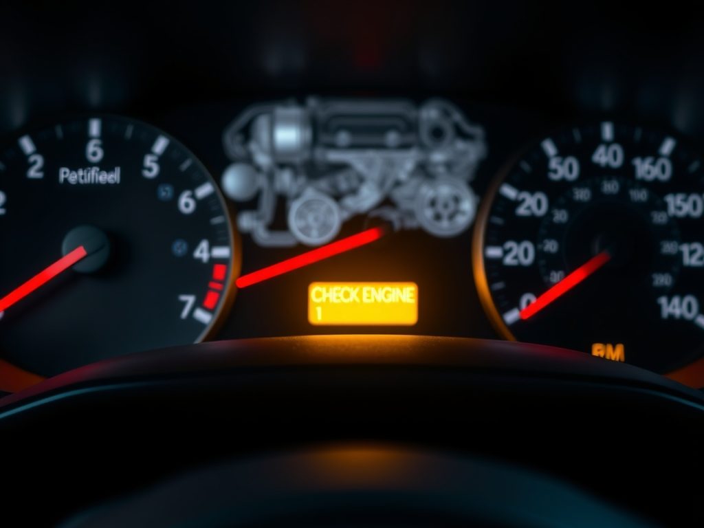 Komunikat awaria silnika: żółta vs czerwona i migająca kontrolka Check Engine – kiedy jechać do diagnostyki